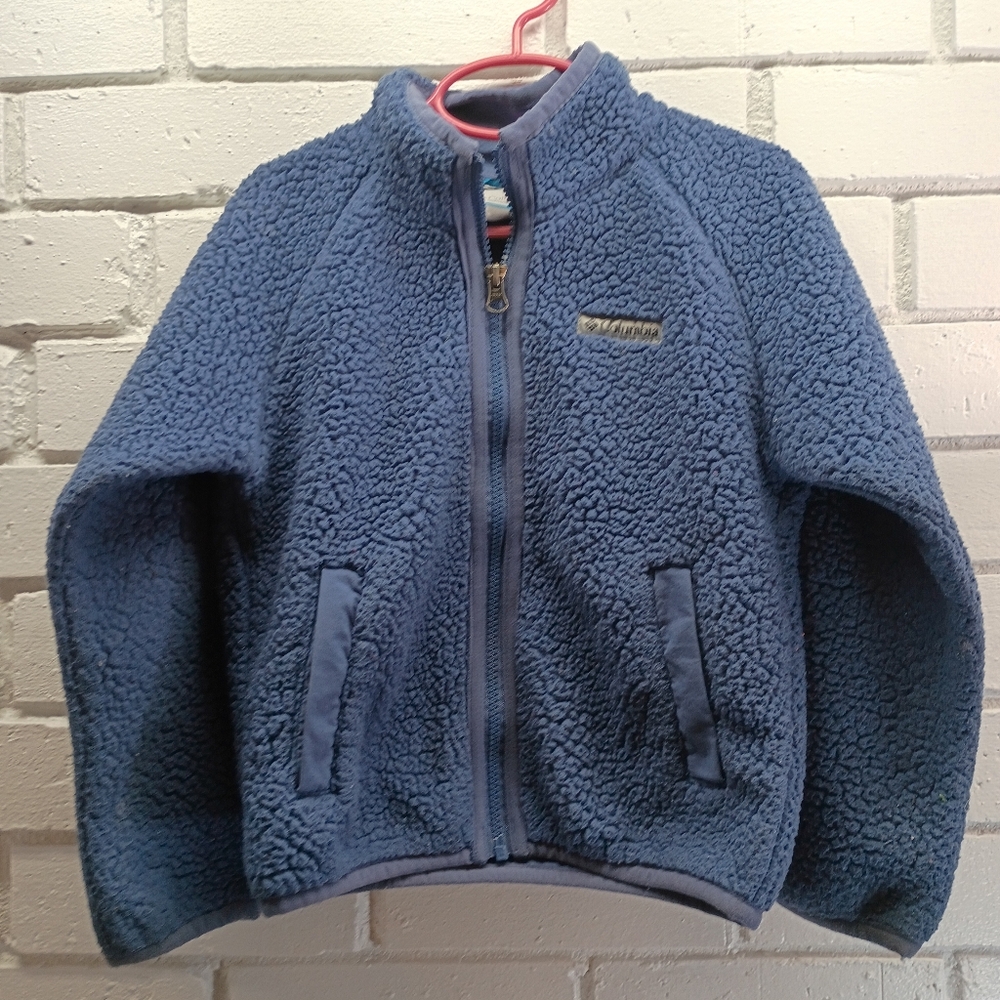 Columbia XS (Size 6-7) Blue Kids Unisex Jacket